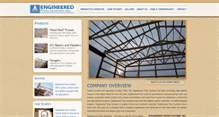 Desktop Screenshot of engineeredtrusssystems.com